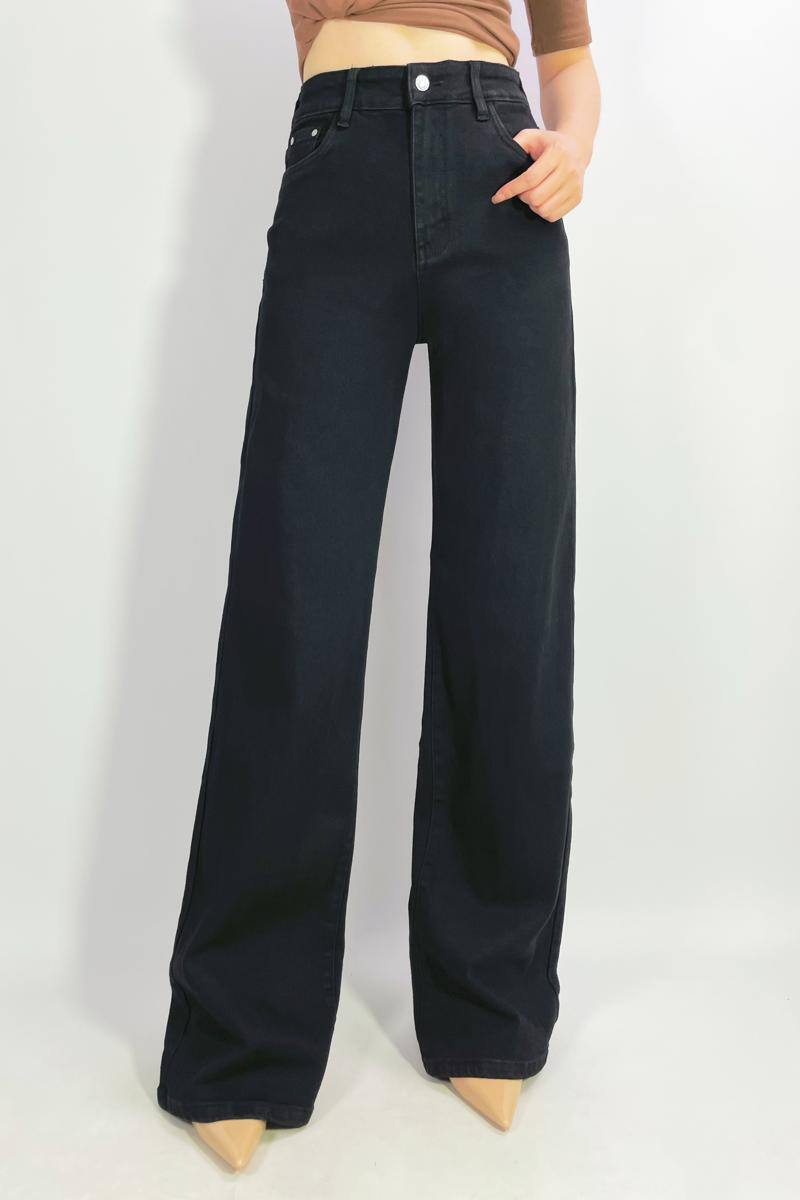 Wholesaler Lusa Mode - Straight cut stretch 5-pocket jeans size 36-46