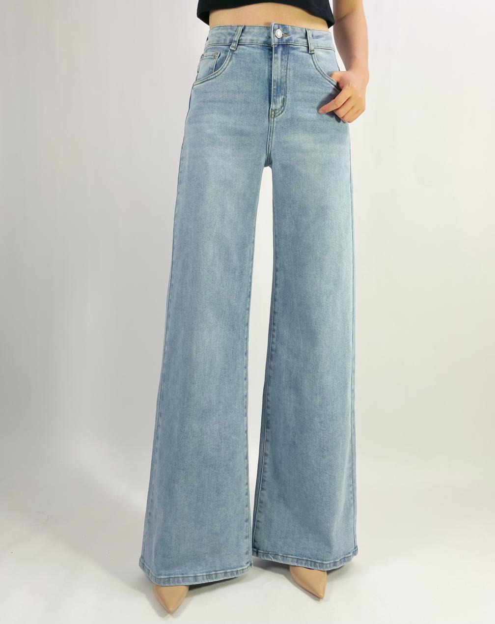 Grossiste Lusa Mode - Jean premium wide leg stretch T36-T46 Grossiste Lusa Mode - Jean premium wide leg stretch T36-T46