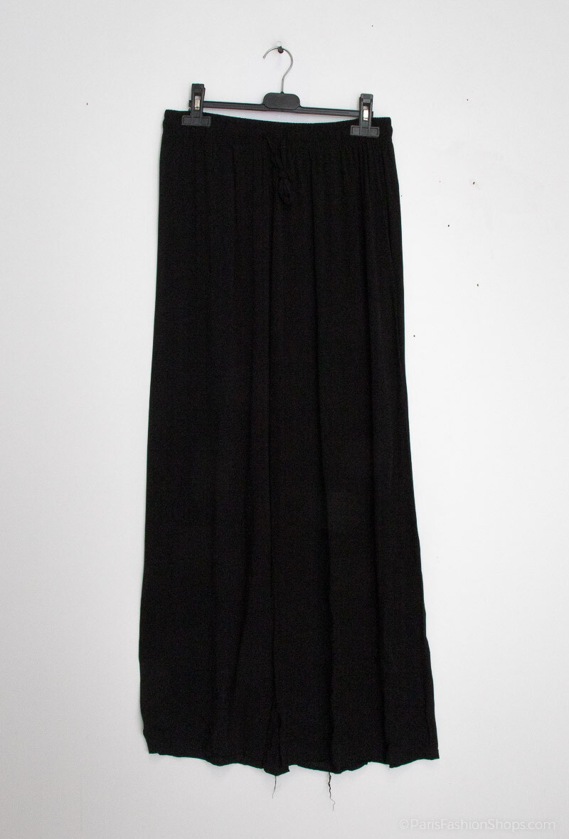 Grossista Lusa Mode - Pantaloni fluidi e semplici con pizzo