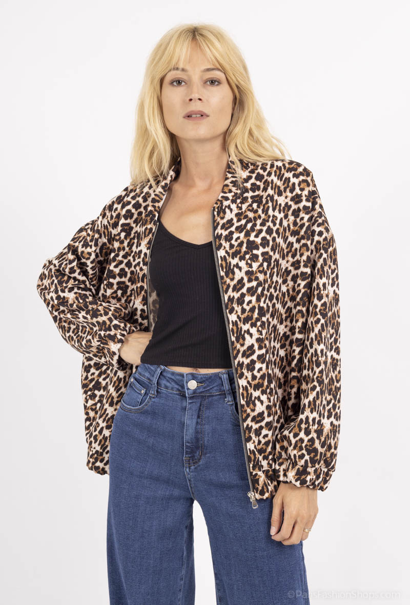 Großhändler Lustyle - LEOPARDEN-BOMBER