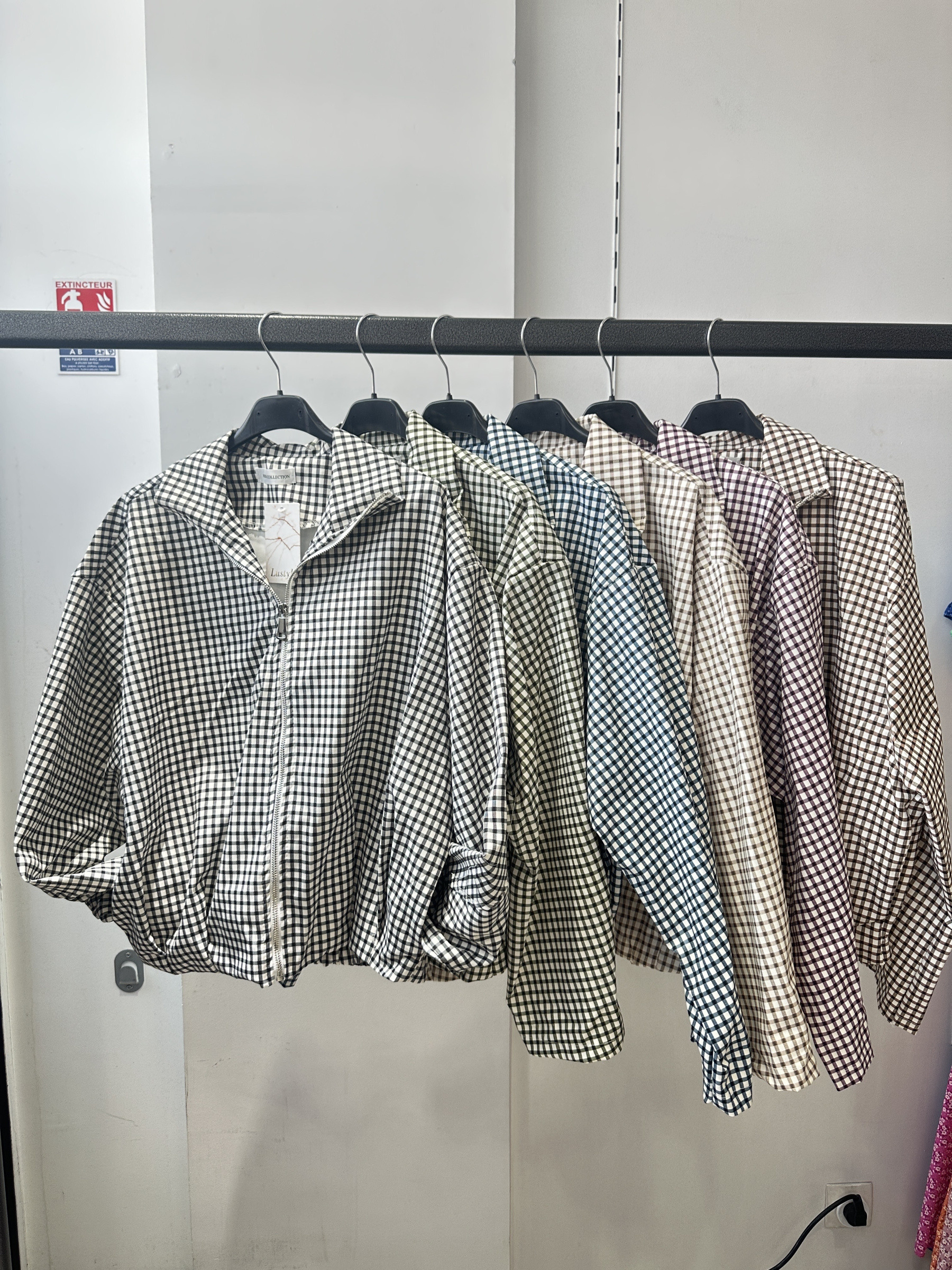 Mayorista Lustyle - Chaqueta a cuadros
