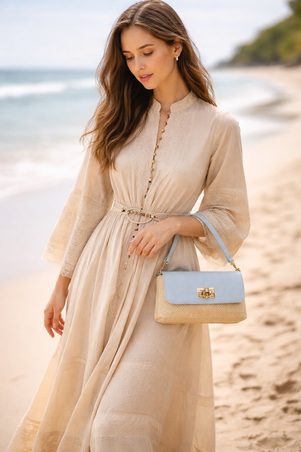 Wholesaler LUX - Leather clutch bag