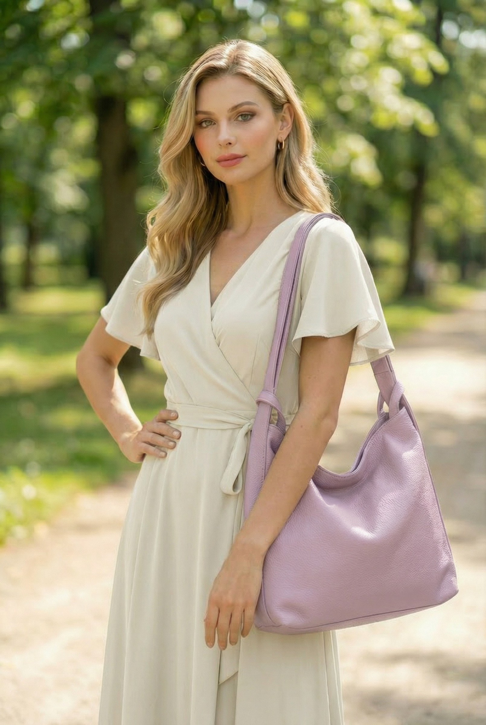 Grossiste LUX - Sac/à dos en cuir martelé
