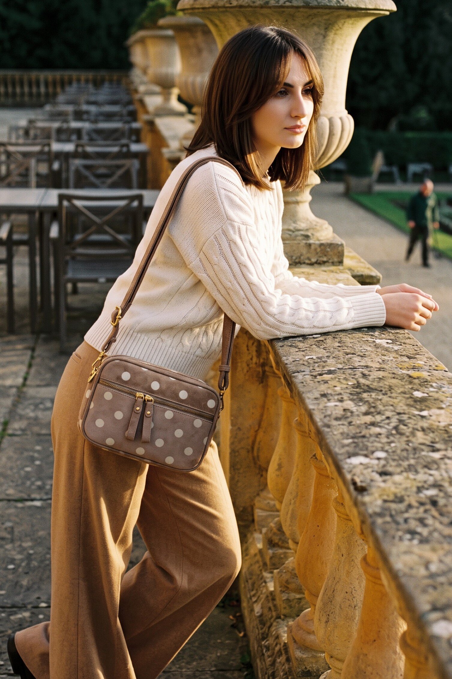 Wholesaler LUX - Camera bag — POLKA DOT print — strap included — CASUAL EVERYDAY