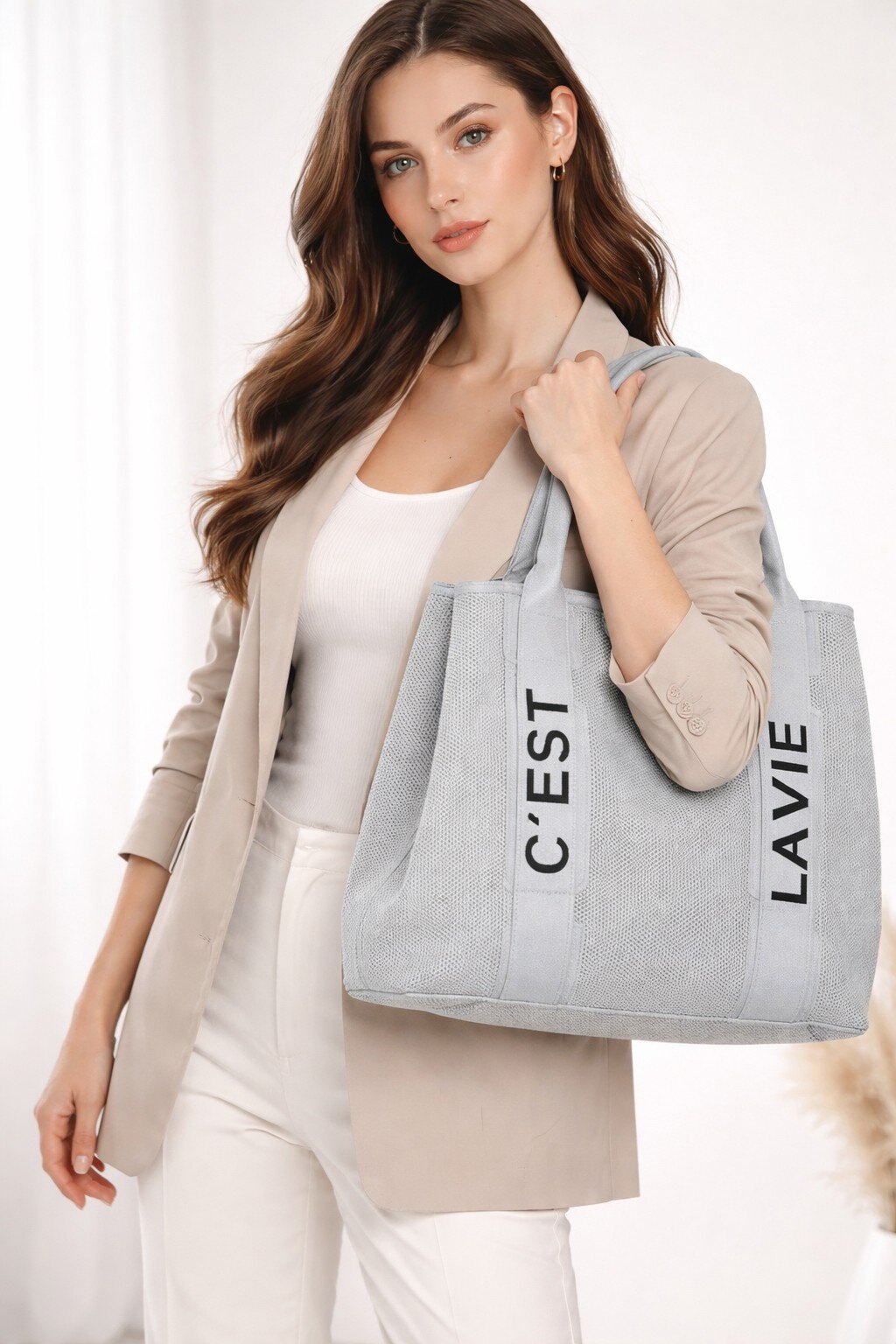 Wholesaler LUX - Woven canvas bag