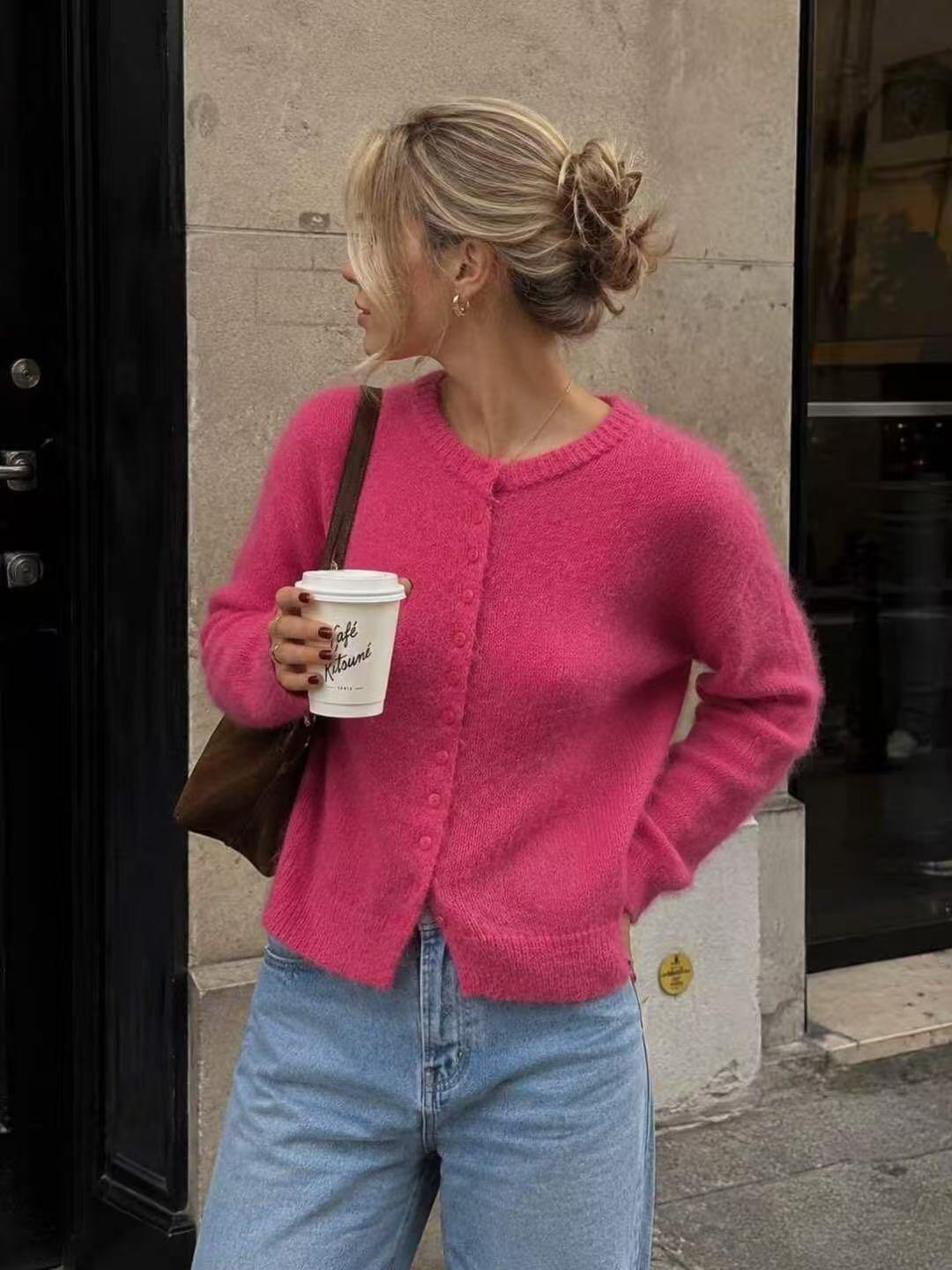Wholesaler LUZABELLE Paris - Luzabelle Airy Cardigan in Kid Mohair and Wool