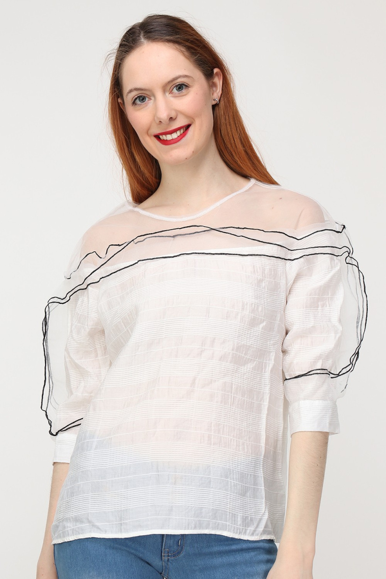 Grossista LUZABELLE - Blusa con volant