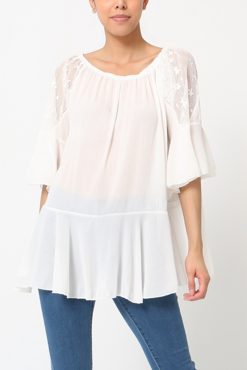 Grossista LUZABELLE - Blusa vaporosa