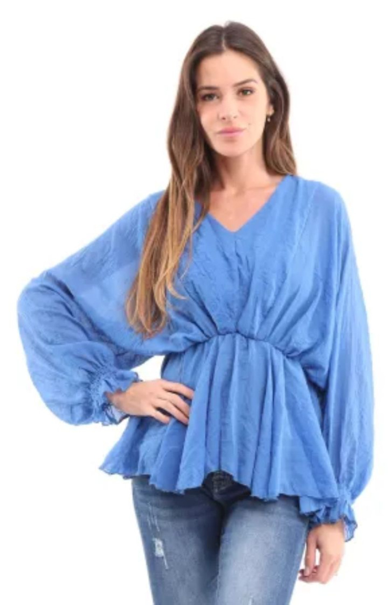 Mayorista LUZABELLE - Camisa con mangas en encaje