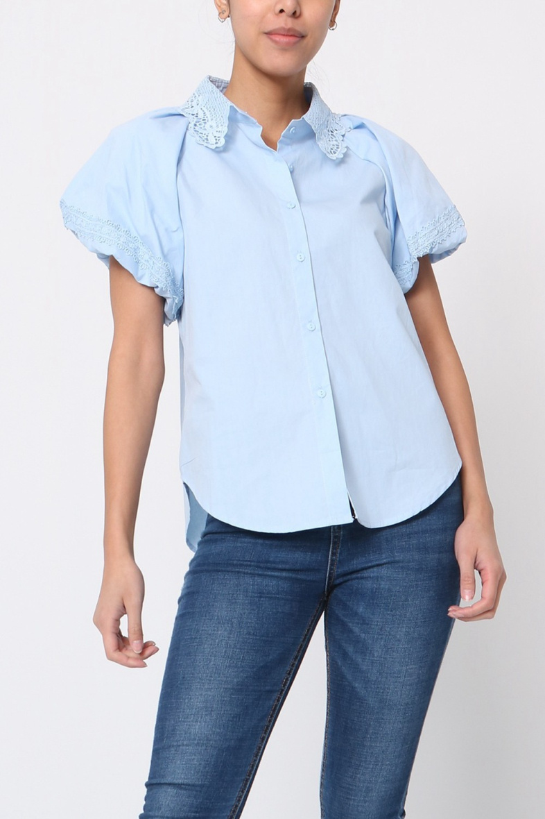 Grossista LUZABELLE - Blusa con maniche a sbuffo