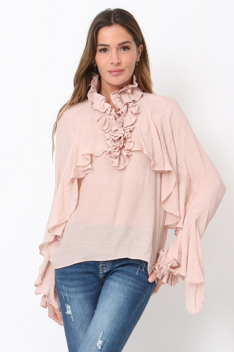 Mayorista LUZABELLE - Blusa con volantes