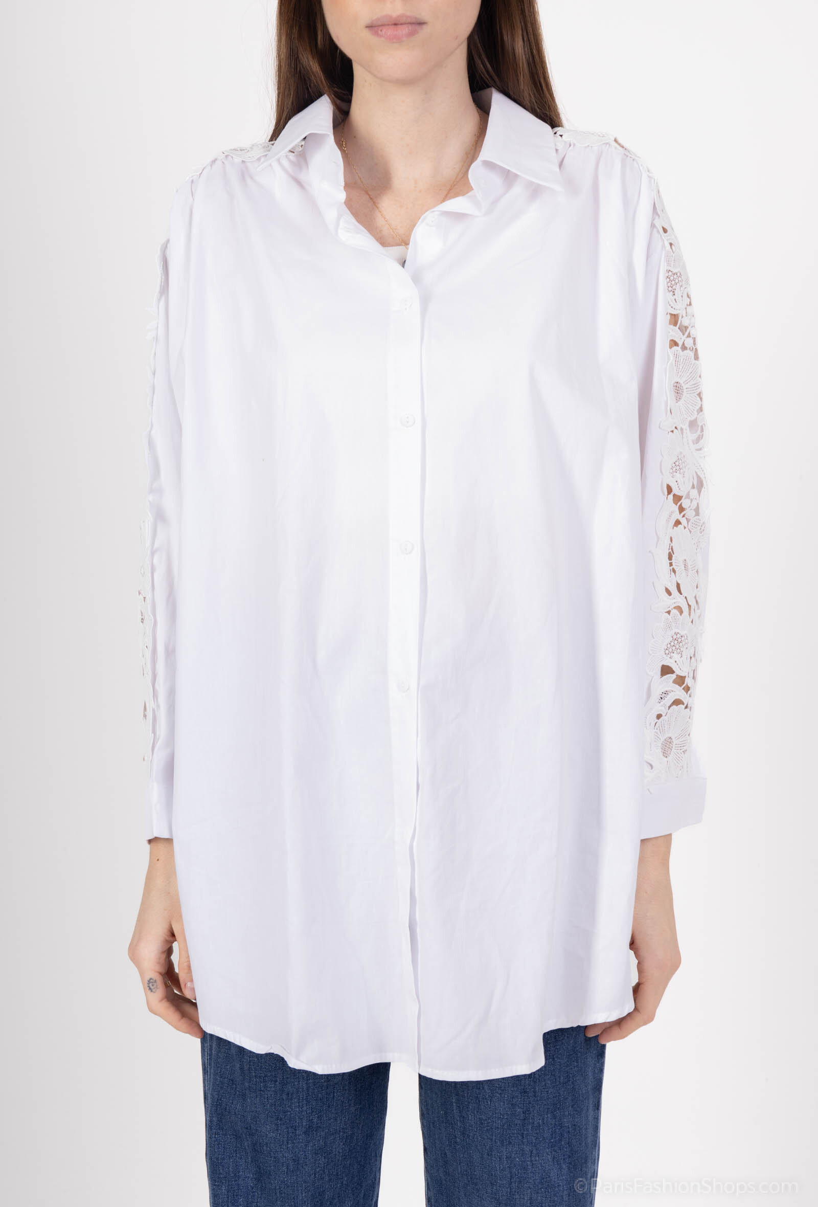 Grossiste LUZABELLE - chemise en dentelle