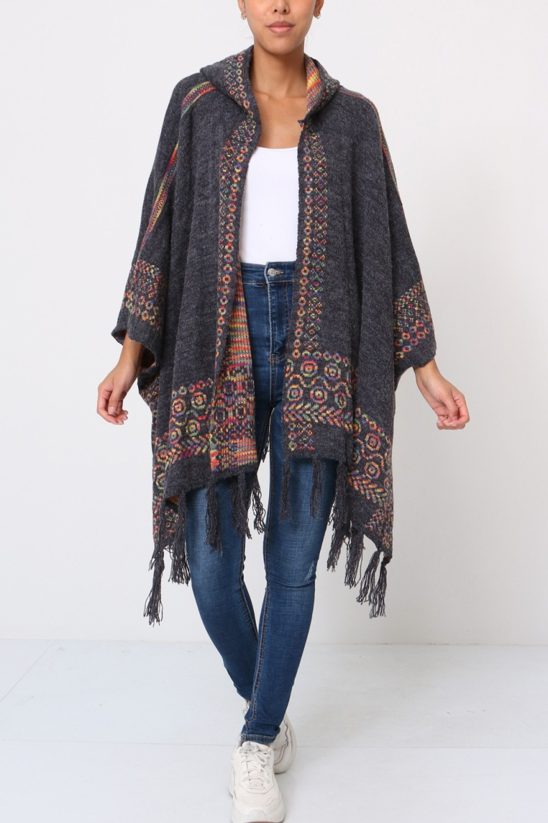 Wholesaler LUZABELLE - Hooded poncho