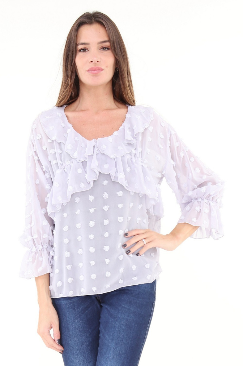 Grossista LUZABELLE - Blusa strutturata