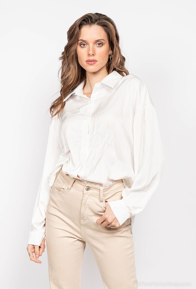 Grossiste LUZABELLE - Chemise satinée