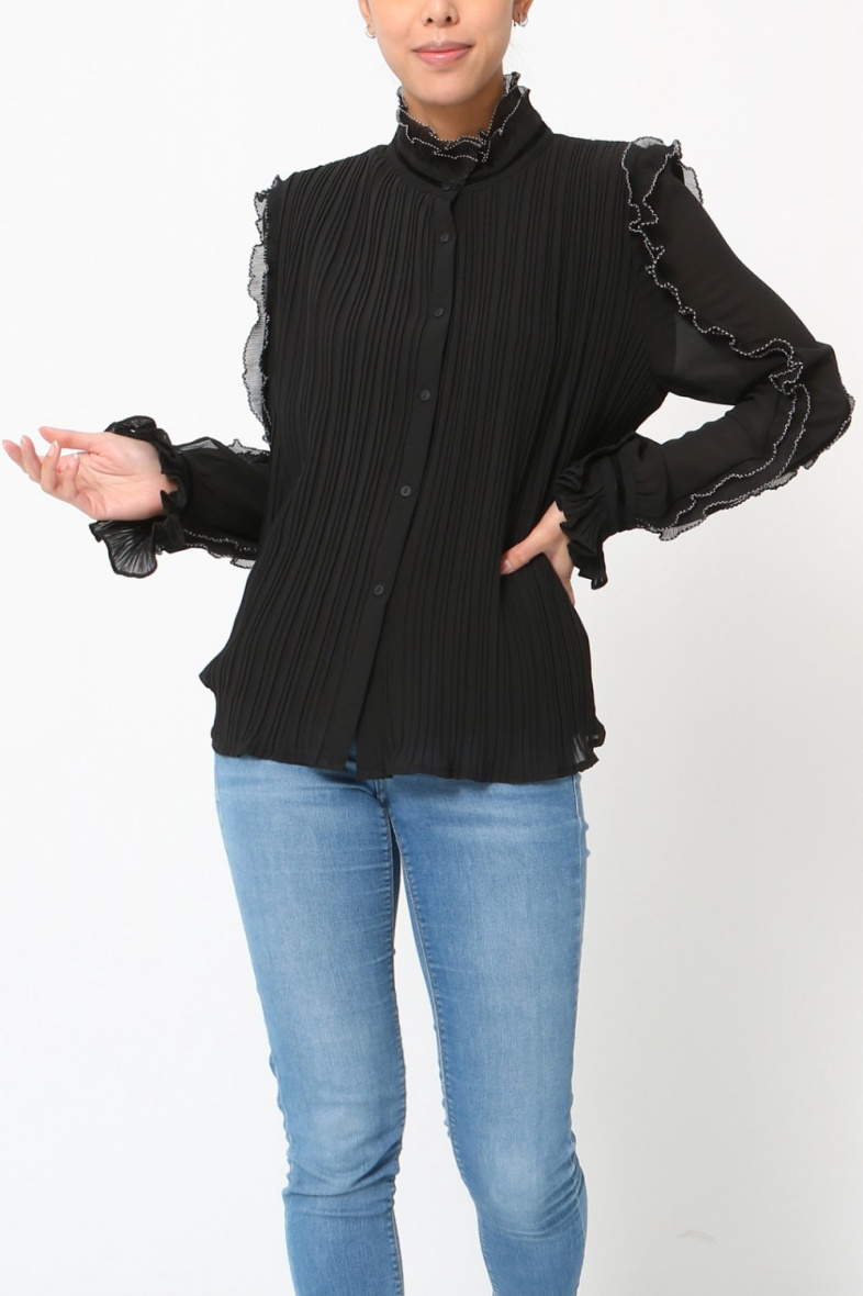 Grossiste LUZABELLE - Chemise plissée