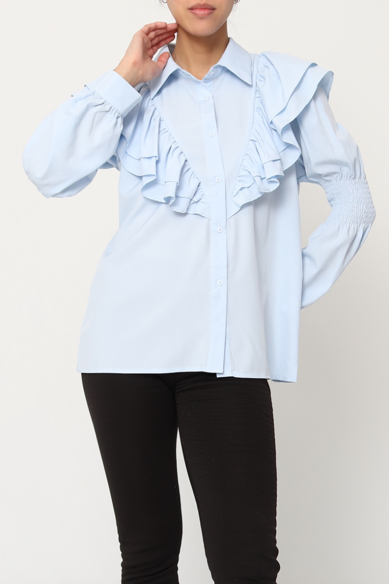 Grossiste LUZABELLE - Chemise avec volant