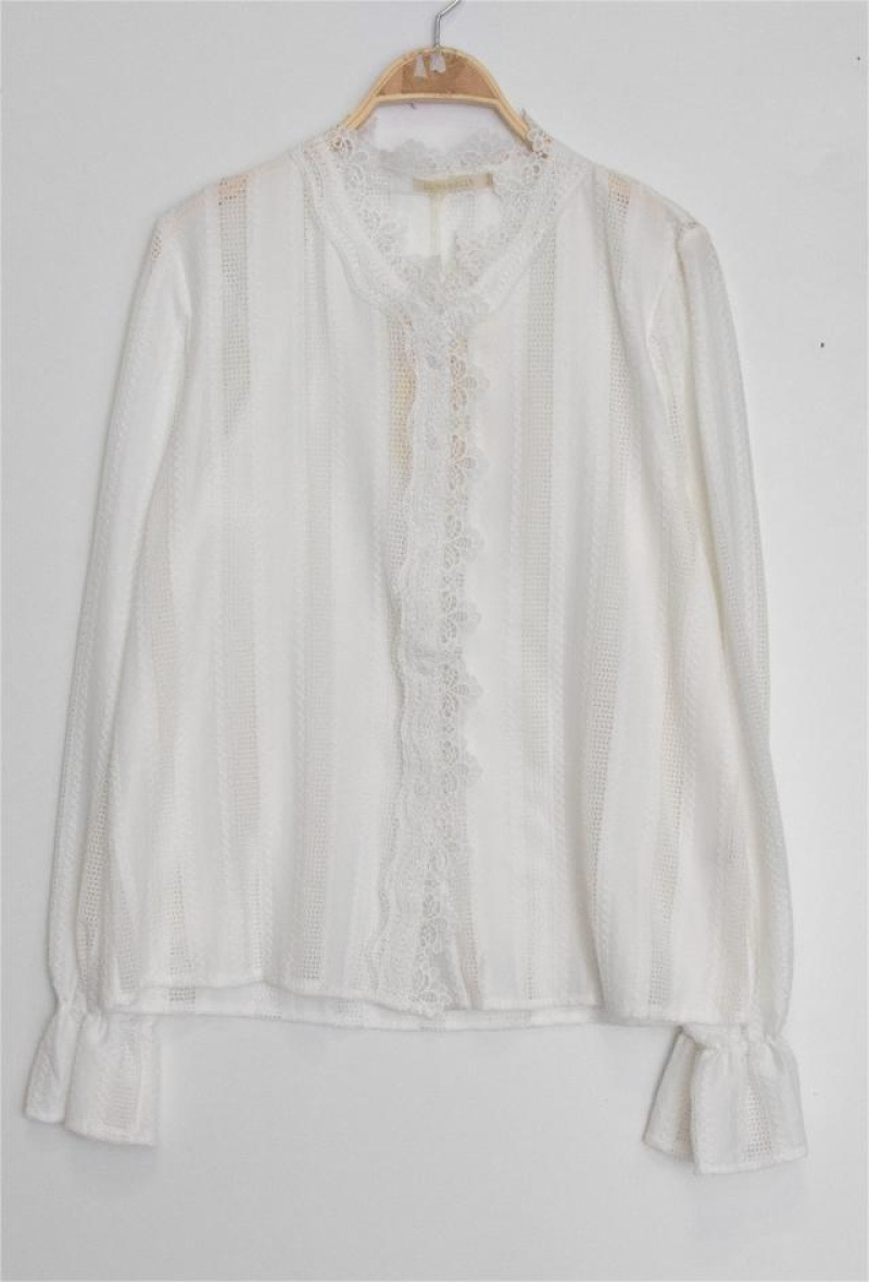 Grossista LUZABELLE - Camicia in pizzo