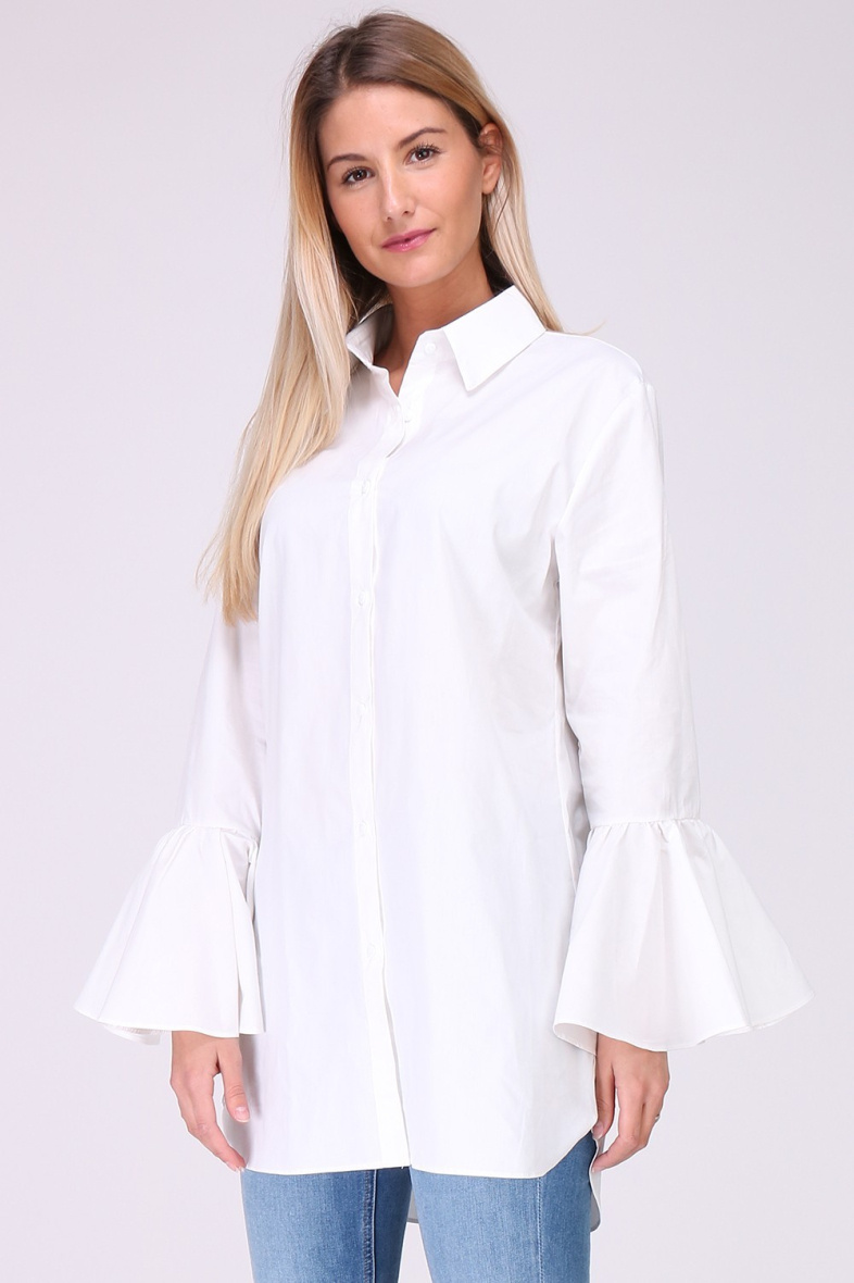 Wholesaler LUZABELLE - Shirt with flared sleeves