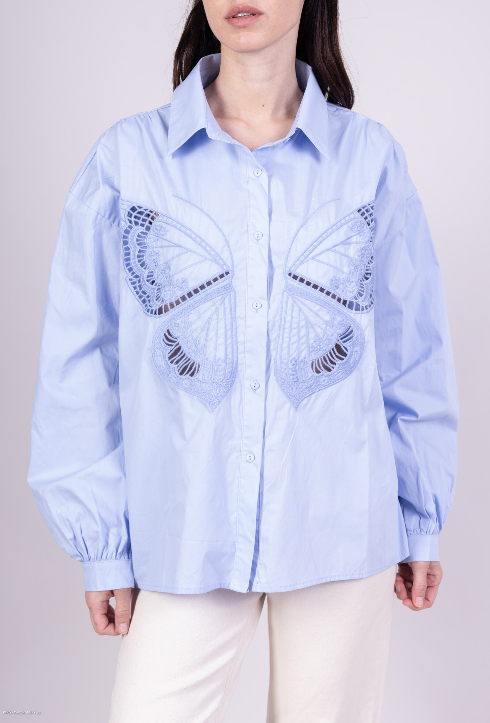 Wholesaler LUZABELLE - Shirt printed on the sleeves