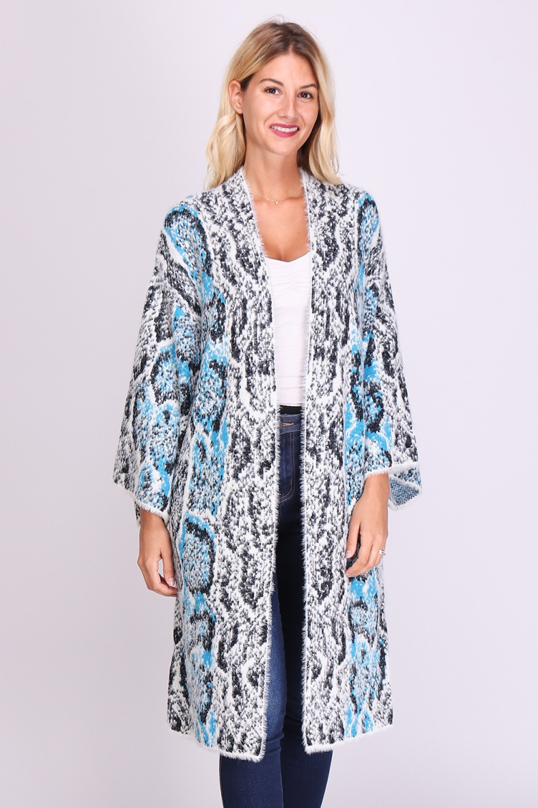Grossiste LUZABELLE - Gilet à imprimé python