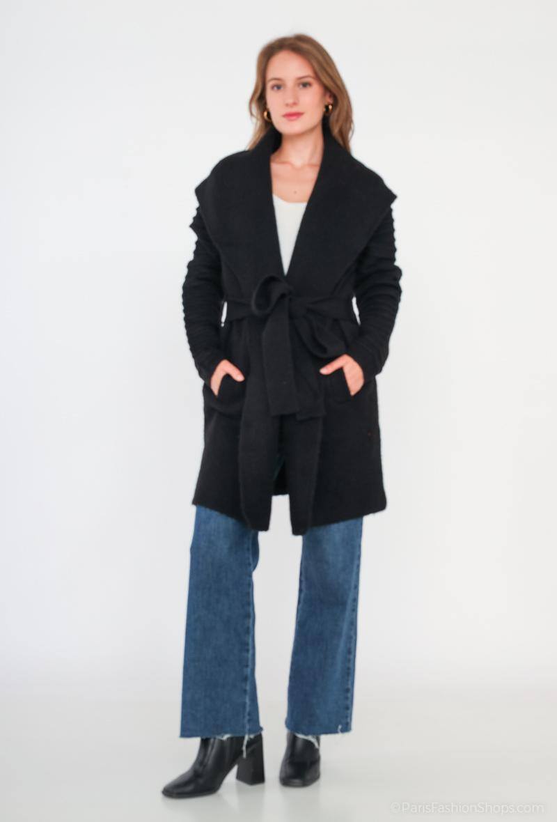 Grossiste LUZABELLE - Long Gilet Avec Ceinture