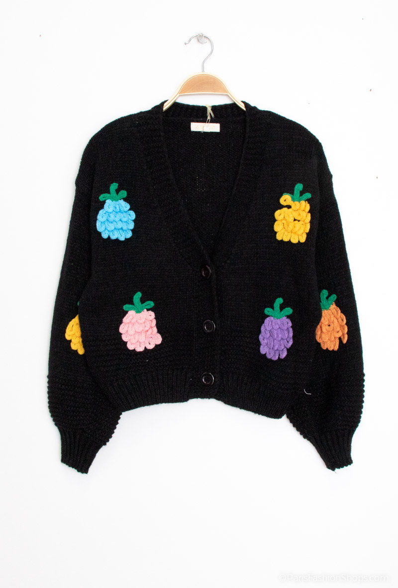 Grossiste LUZABELLE - Gilet avec motif