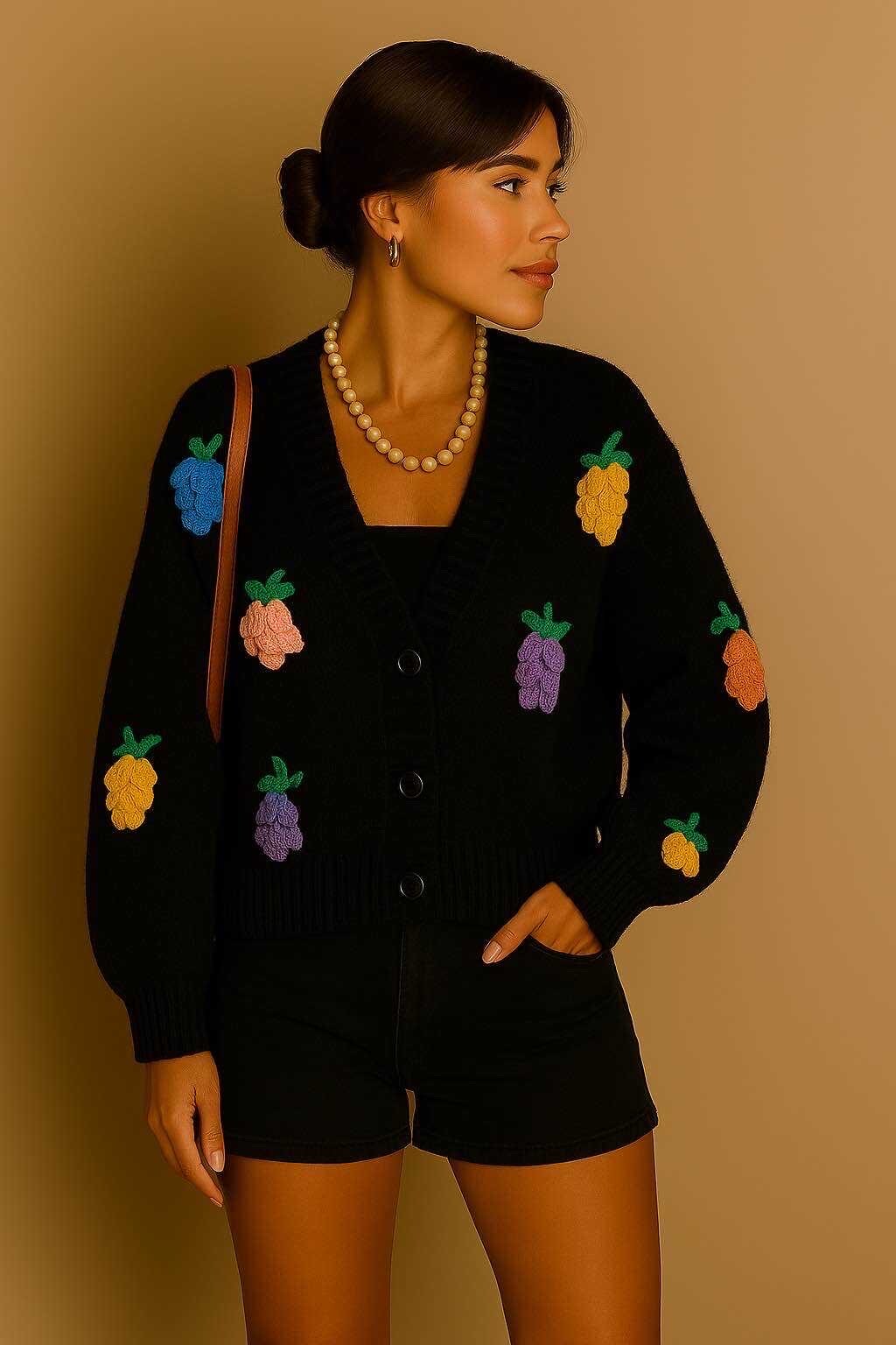 Grossiste LUZABELLE - Gilet avec motif