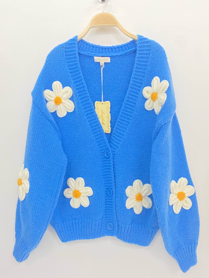 Grossista LUZABELLE - Gilet con fiori margherite