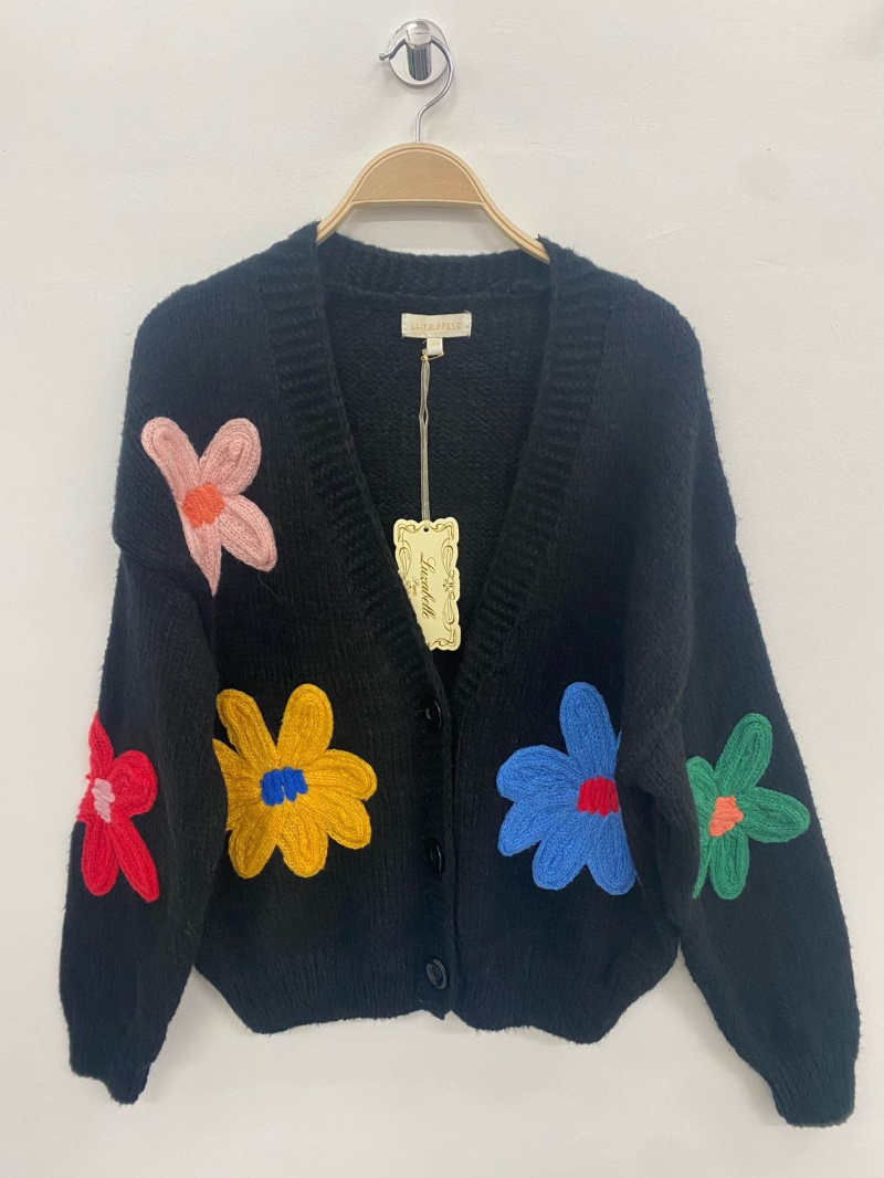 Grossiste LUZABELLE - Gilet à fleur
