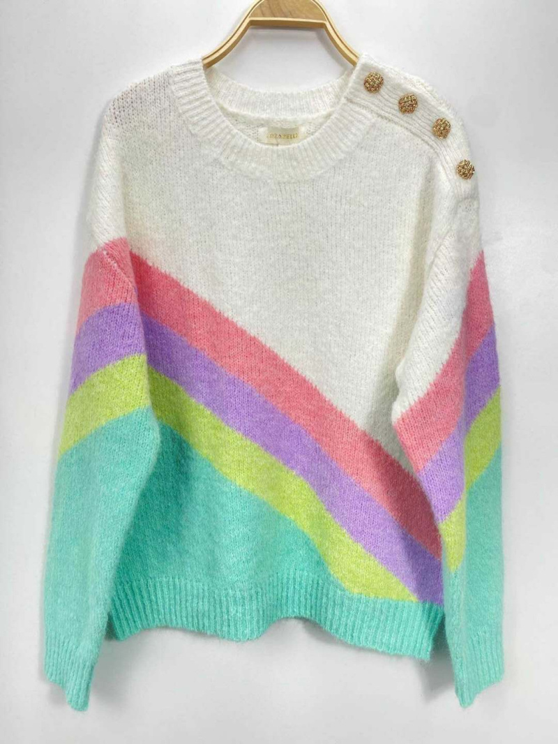 Wholesaler LUZABELLE - Sweater with stripe