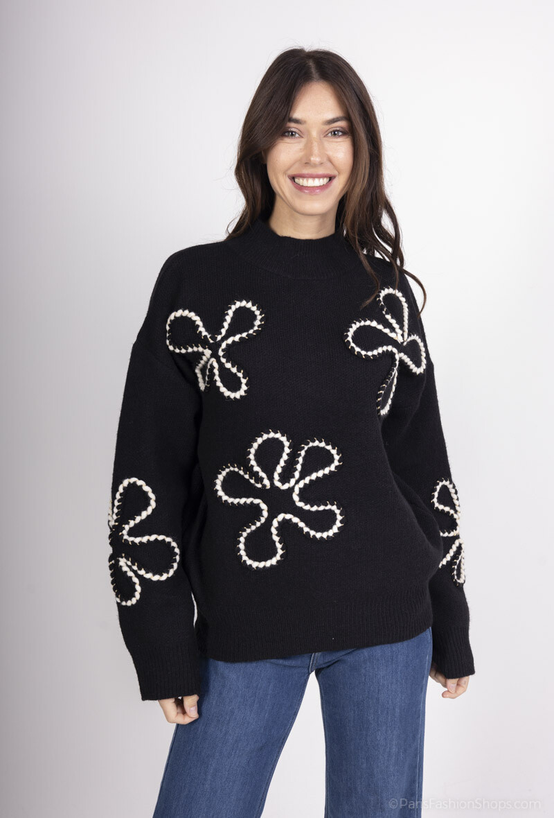 Grossiste LUZABELLE - Pull etoile de mer en 3D