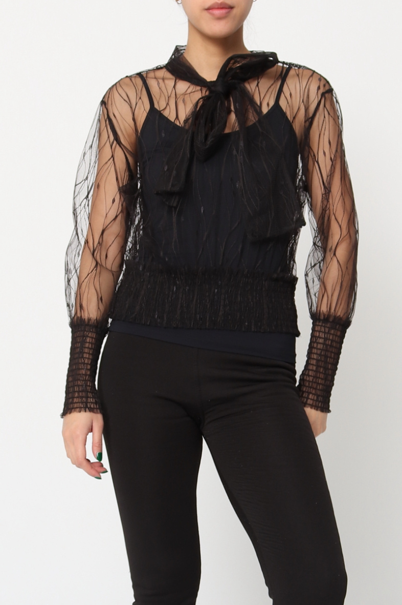 Grossista LUZABELLE - Blusa in pizzo
