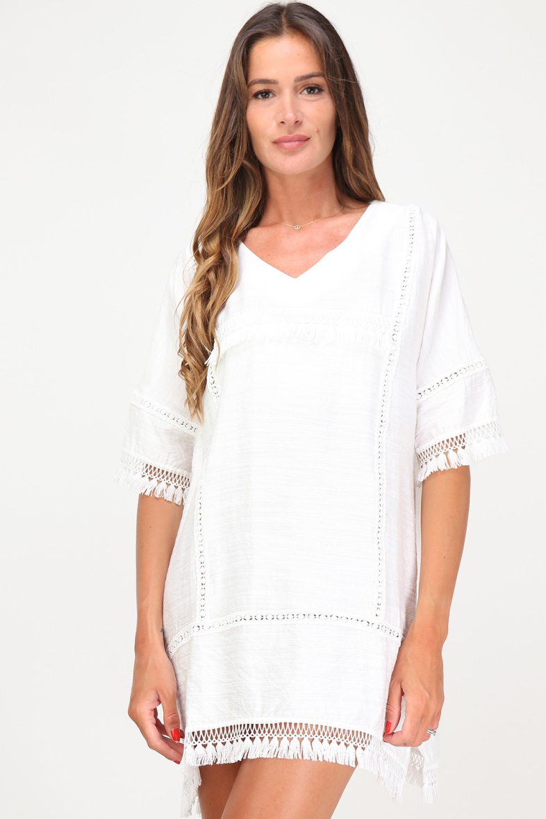 Wholesaler LUZABELLE - Tunic with fringes