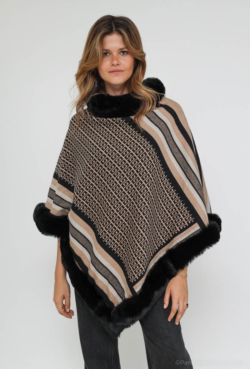 Grossiste LX Moda - Pancho pour femme
