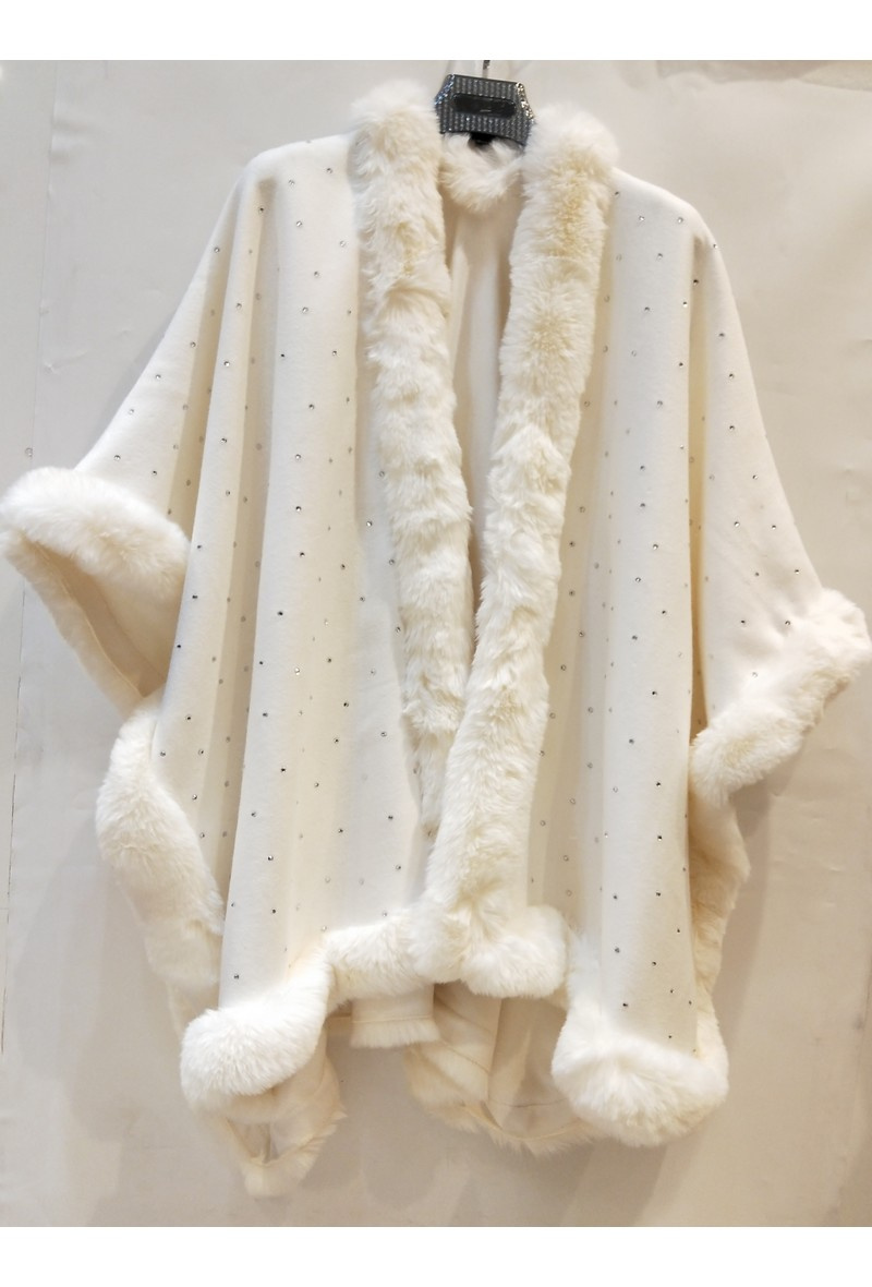 Grossiste LX Moda - Poncho brillant