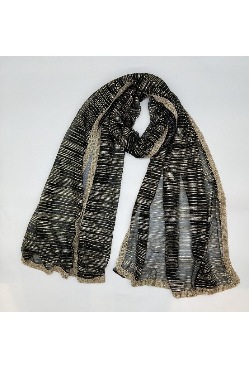 Wholesaler LX Moda - Wedding transparent sequin scarf