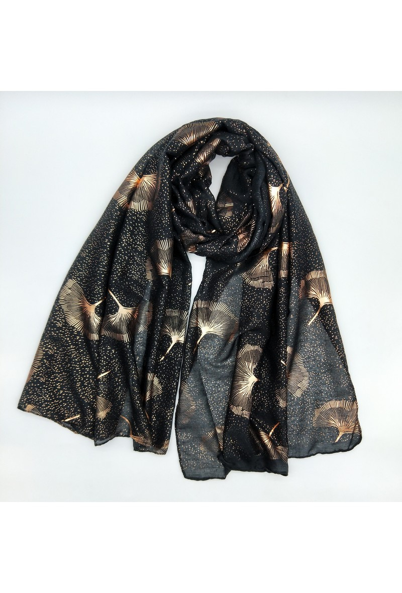 Wholesaler LX Moda - Shiny scarf with pattern