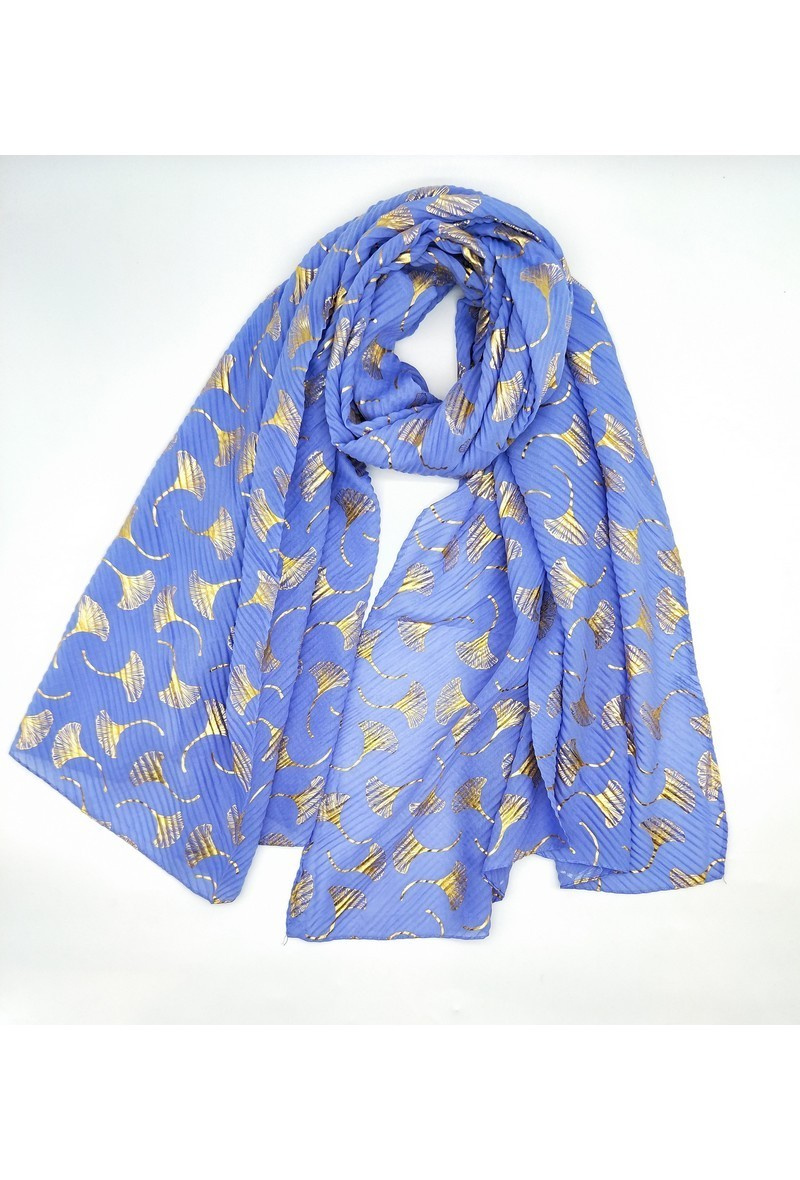 Wholesaler LX Moda - Shiny wrinkled scarf