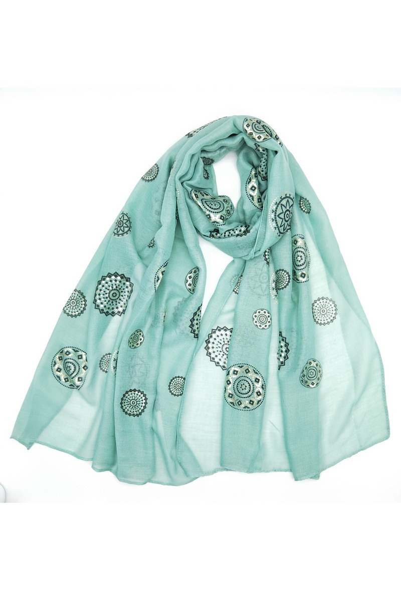 Wholesaler LX Moda - Shiny scarf with pattern