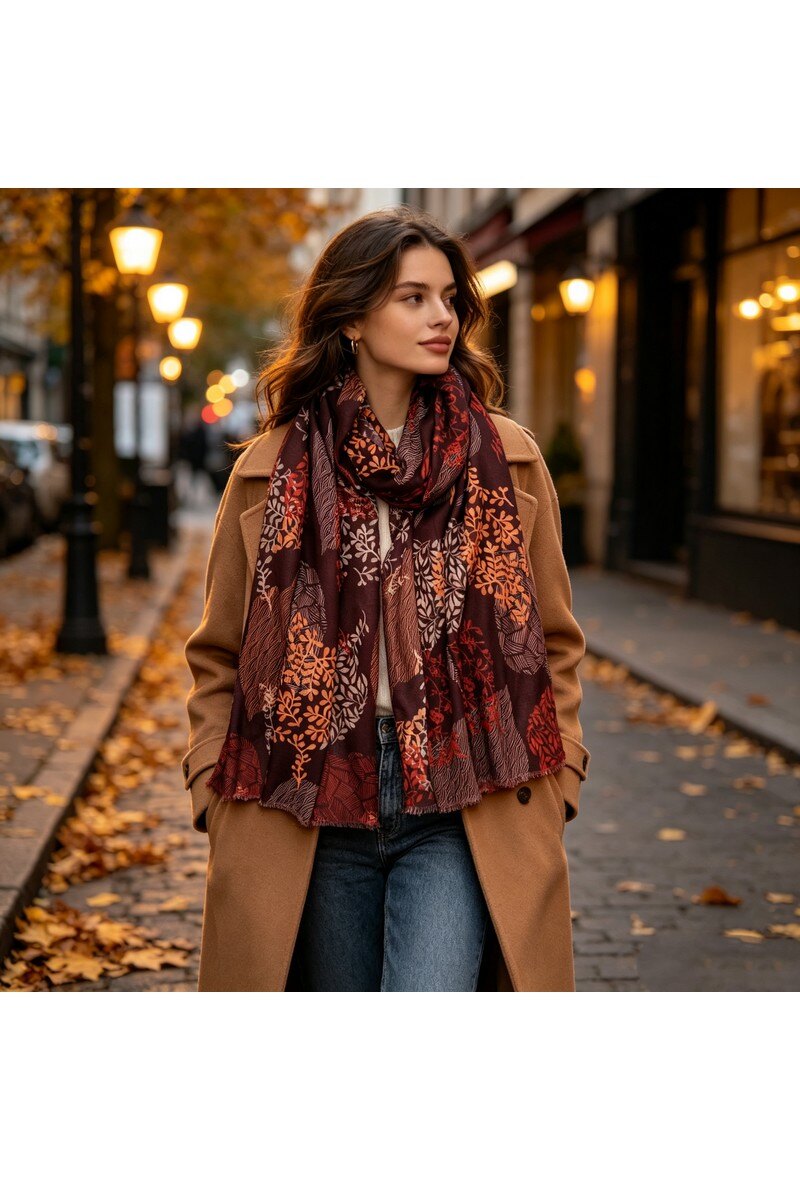 Grossista LX Moda - Sciarpa autunno/inverno da donna -WXC-518