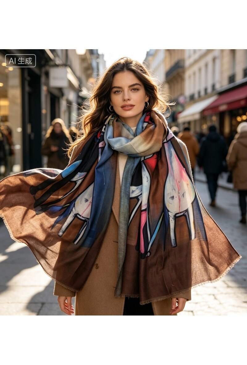 Grossista LX Moda - Sciarpa autunno/inverno da donna - WXC-520