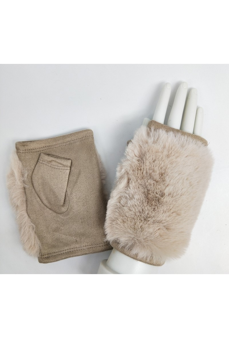 Mayorista LX Moda - Manoplas de piel para mujer.
