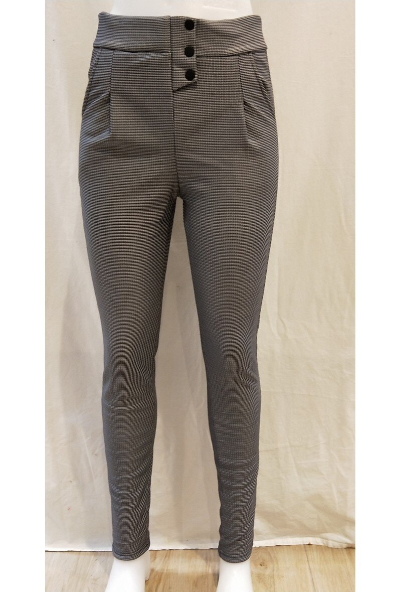 Grossiste LX Moda - Pantalon  à carraux en polaire
