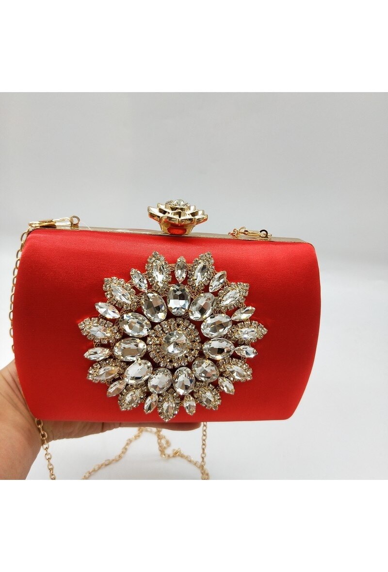Wholesaler LX Moda - Satin evening pouch