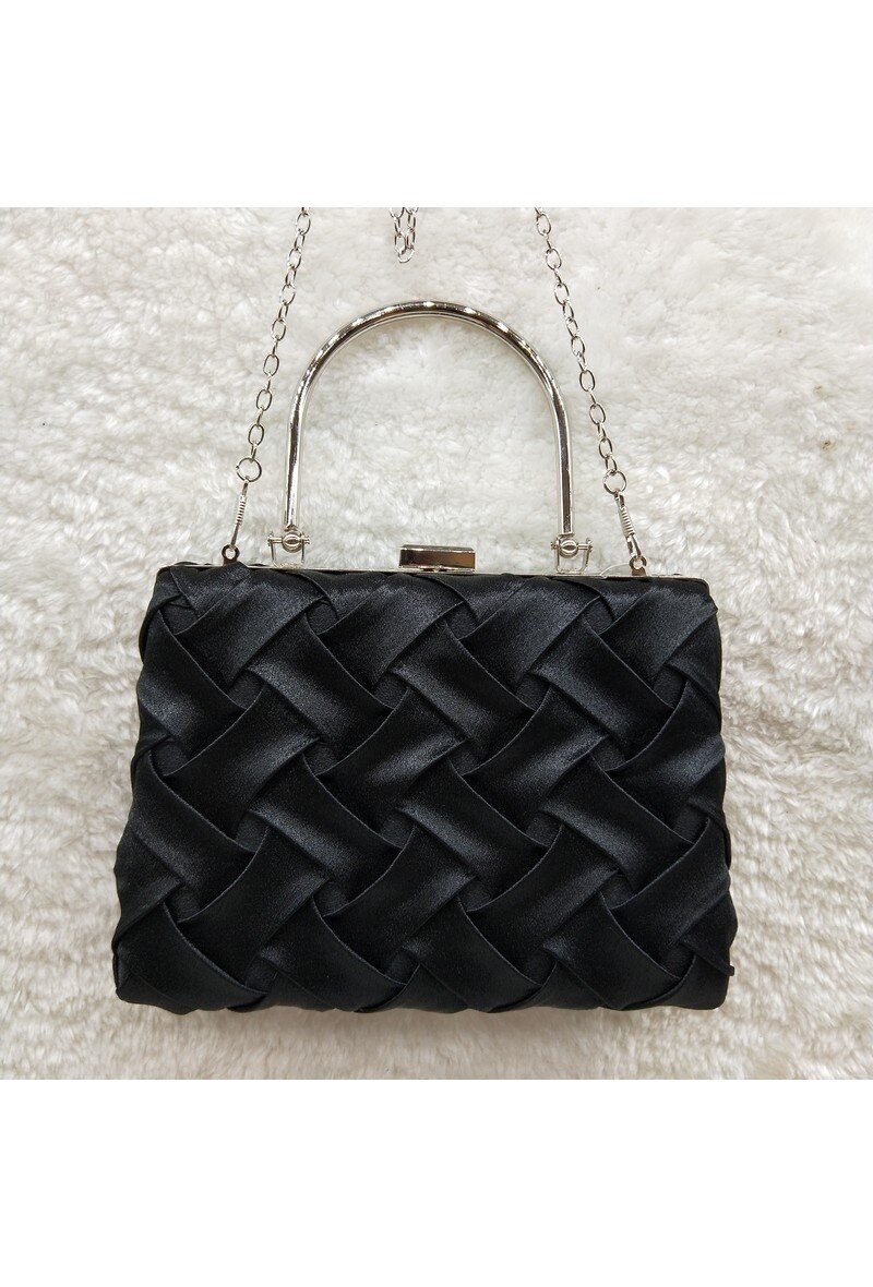 Grossiste LX Moda - Pochette de soirée avec poignet en satin