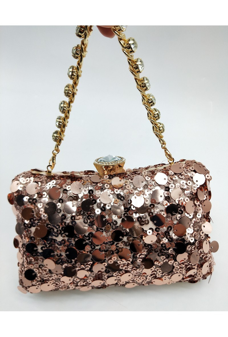 Wholesaler LX Moda - Evening sequin clutch,