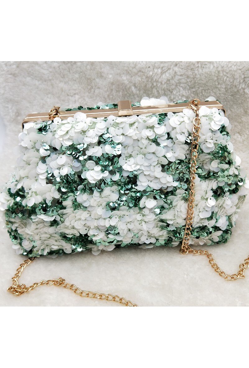 Wholesaler LX Moda - Sequin Evening Clutch