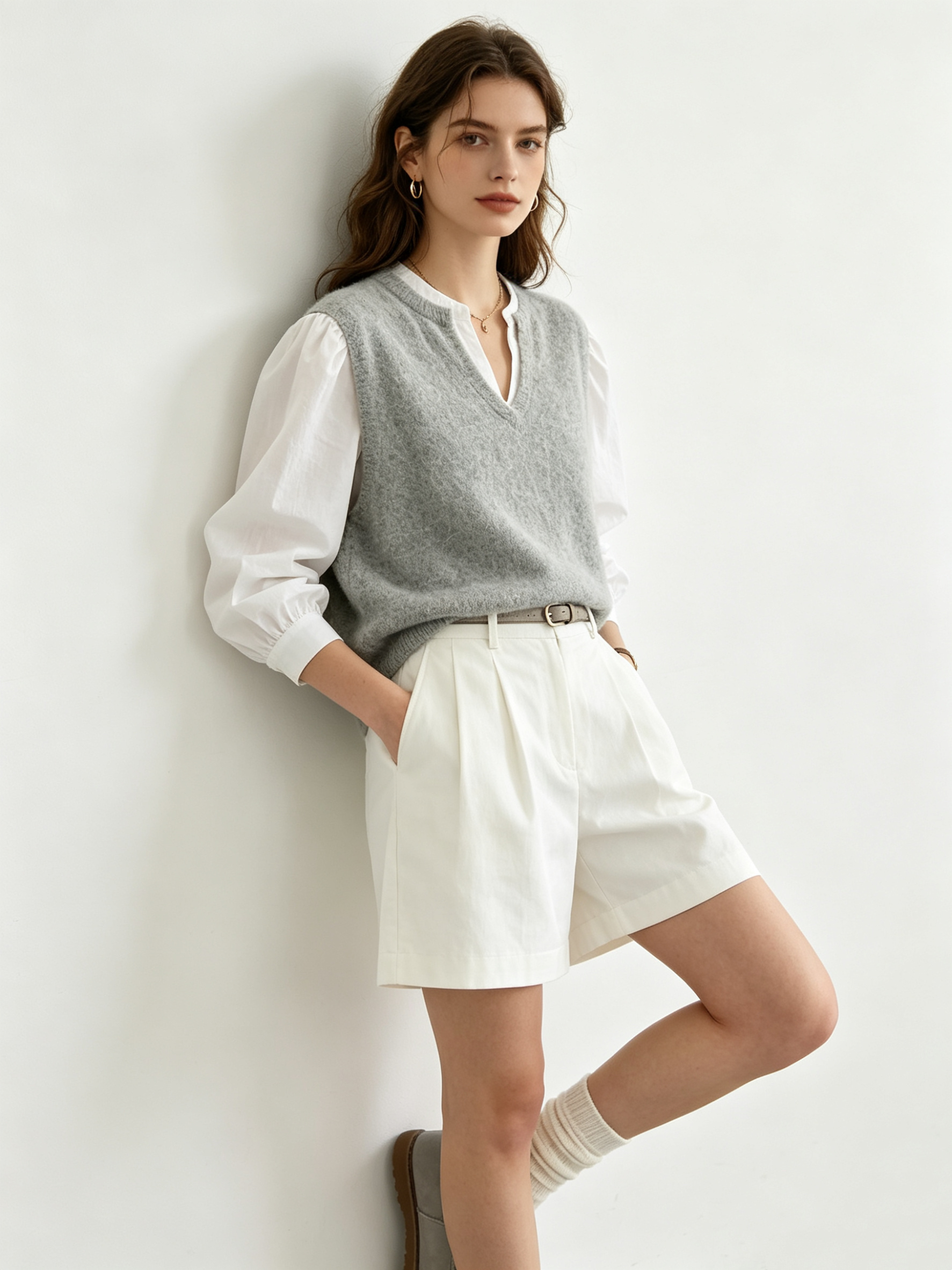 Wholesaler LYCHEE - Soft and Warm Alpaca Vest - 10 Color Palette - Perfect for Layering