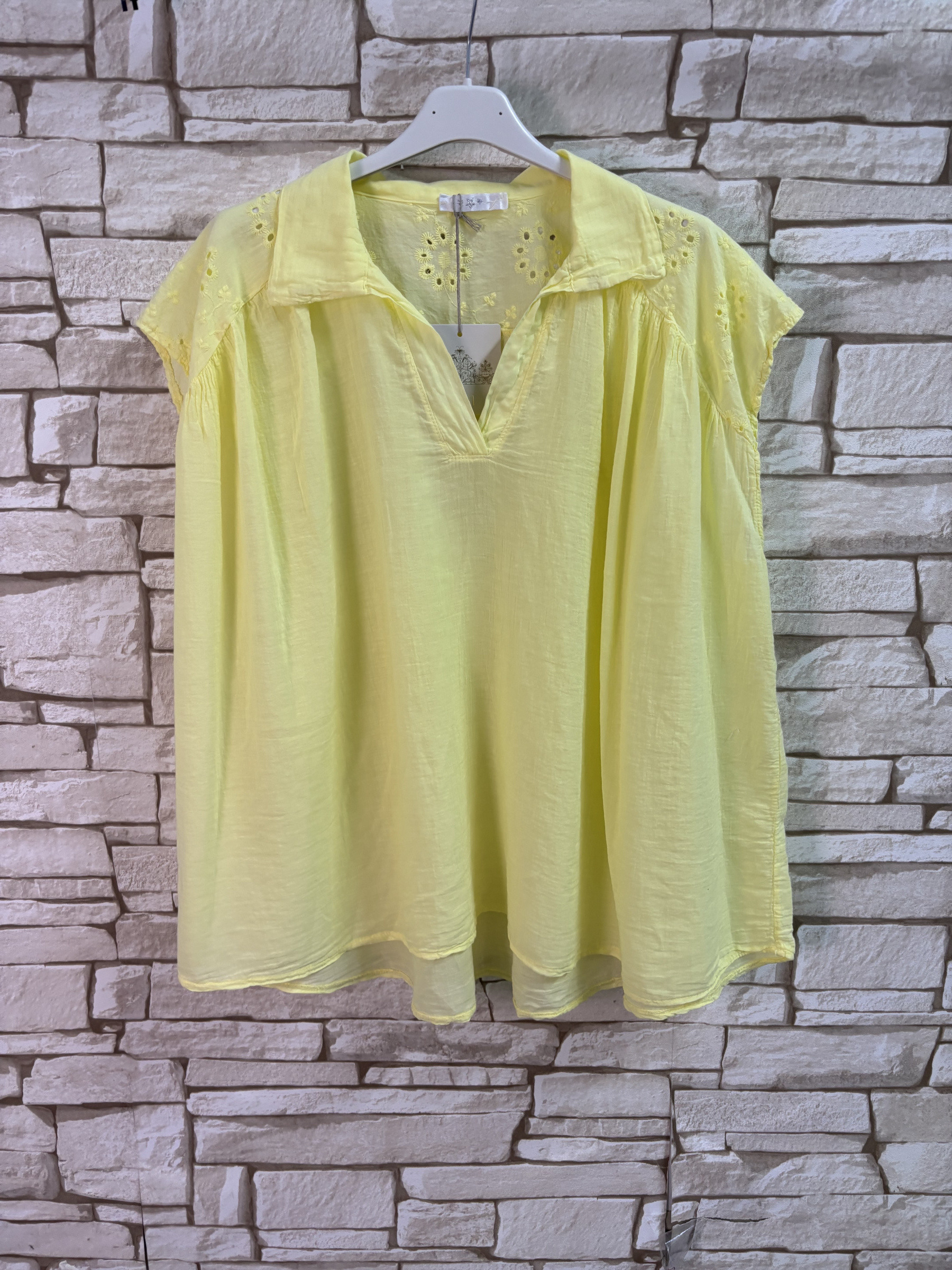 Mayorista LYCHI - BLUSA DE VOILE DE ALGODÓN